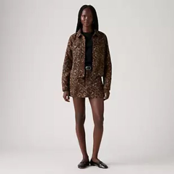 Levi's Leopard Print Trucker Jacket -NEW - Picture 3 of 4